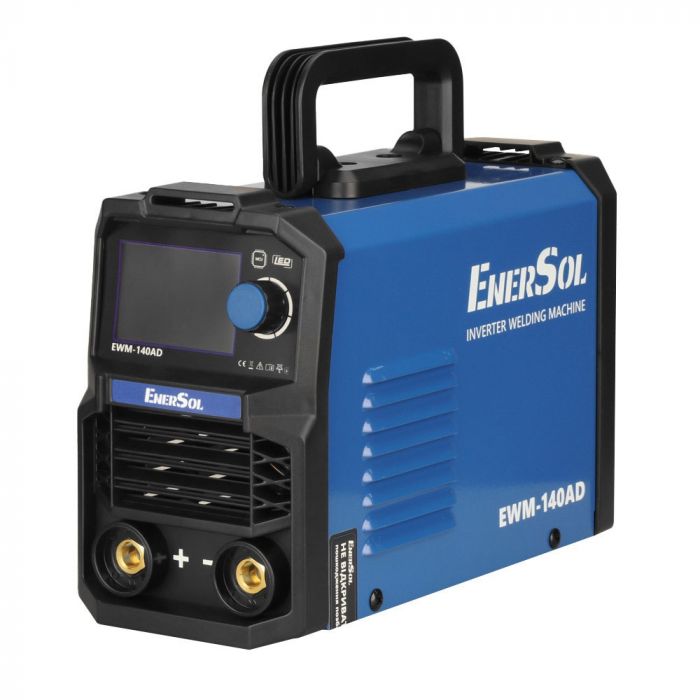 Зварювальний апарат інверторний EnerSol EWM-140AD 20-140А 6.1кВт 160-260В 2.9кг