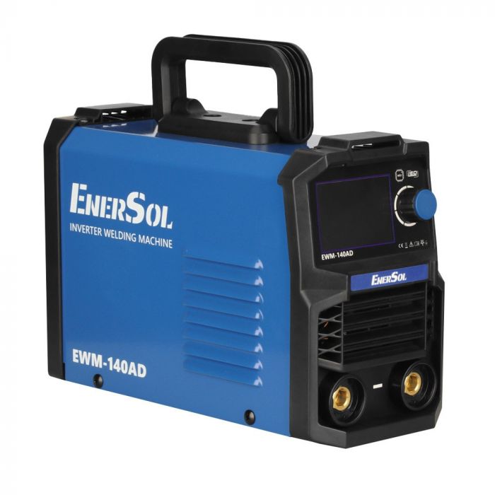Зварювальний апарат інверторний EnerSol EWM-140AD 20-140А 6.1кВт 160-260В 2.9кг
