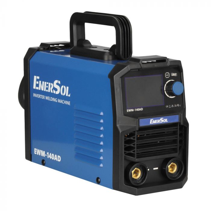 Зварювальний апарат інверторний EnerSol EWM-140AD 20-140А 6.1кВт 160-260В 2.9кг