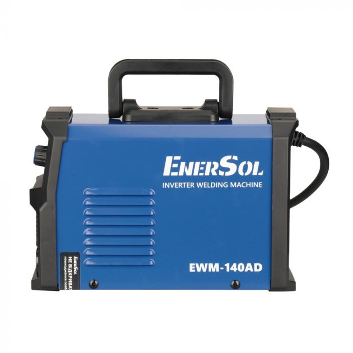Зварювальний апарат інверторний EnerSol EWM-140AD 20-140А 6.1кВт 160-260В 2.9кг