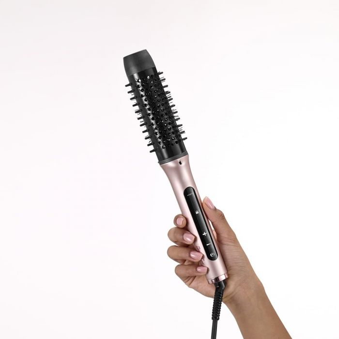 Термощітка Babyliss Volume Boost, 96Вт, 4 режими, іоніз-я, хол. обдув, кераміка, рожевий