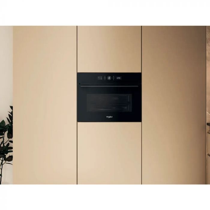 Духова шафа Whirlpool електрична компактна, 40л, дисплей, конвекція, ф-ція мікрохвиль, чорний