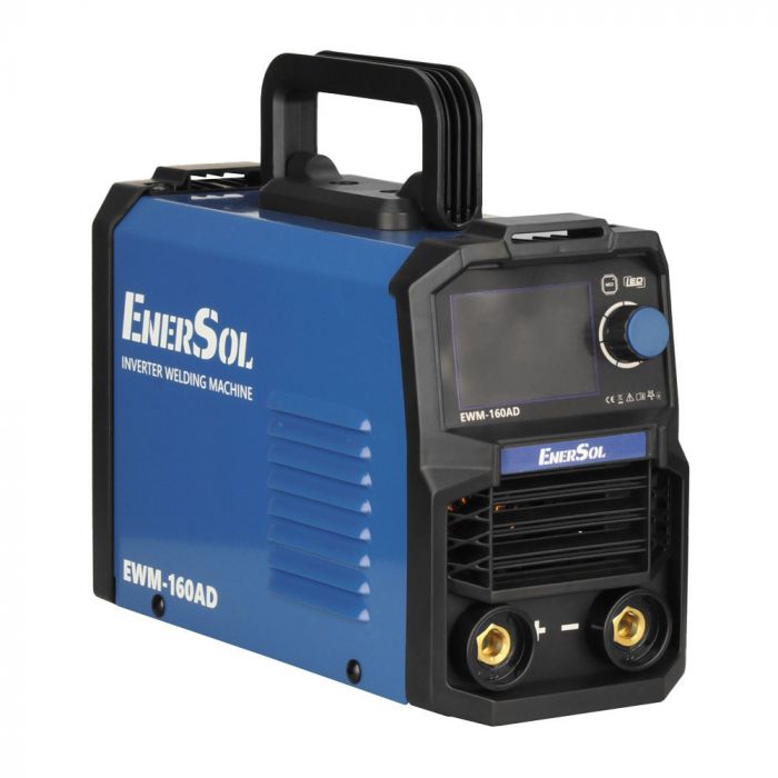Зварювальний апарат інверторний EnerSol EWM-160AD 20-160А 7.2кВт 160-260В 3.1кг