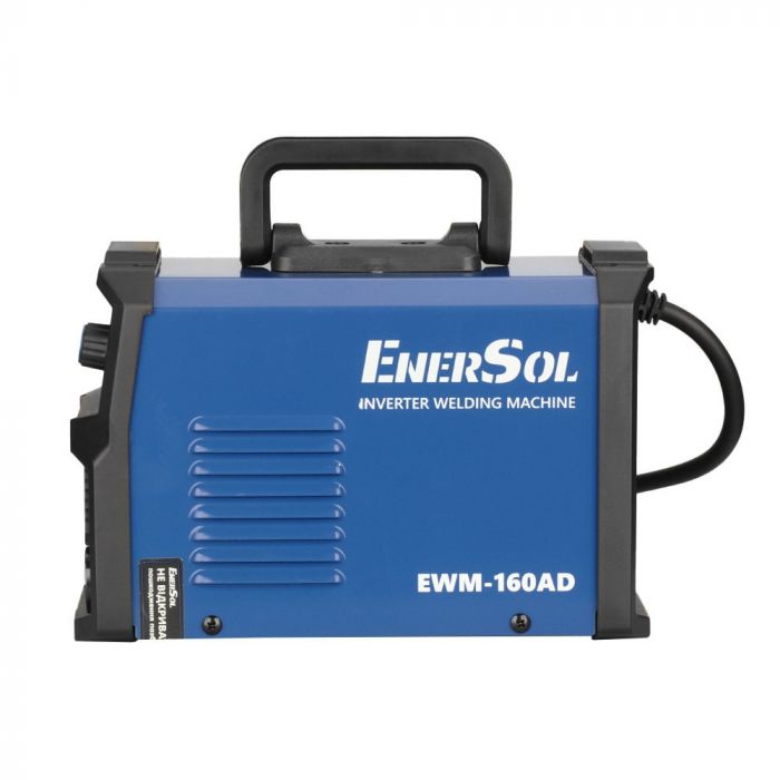Зварювальний апарат інверторний EnerSol EWM-160AD 20-160А 7.2кВт 160-260В 3.1кг