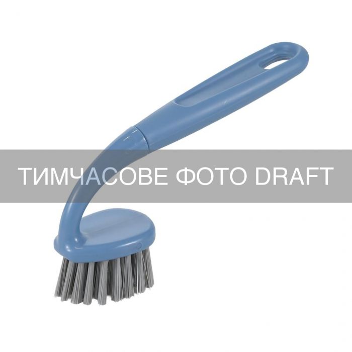 Щітка для миття посуду ARDESTO Easy 18.5х4.3x6.5см, пластик, блакитний