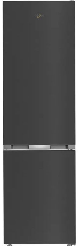 Холодильник Whirlpool з нижн. мороз., 203.5x60х66.3, холод.відд.-231л, мороз.відд.-104л, 2дв., А++, NF, інв., зона нульова, сірий