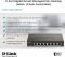 Комутатор D-Link DGS-1100-08PV2 8xGE PoE 64Вт, EasySmart