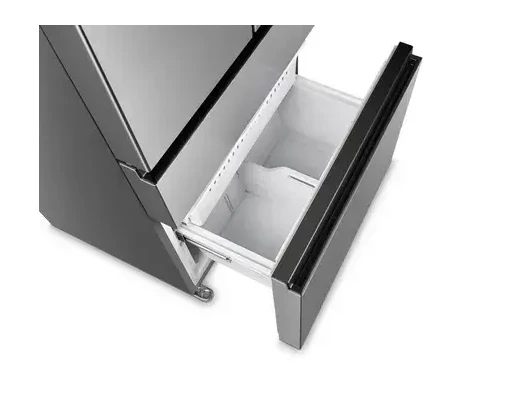 Холодильник SBS Gorenje, франц.дверцята, 182x80x71см, 2 дв., Х- 302л, М- 178л, A+, NF+,  Інвертор, Дисплей, Сірий