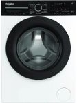 Пральна машина Whirlpool фронтальна, 7кг, 1400, A, 49.6см, дисплей, пара, інвертор, люк чорний, білий