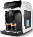 Кавомашина Philips Series 2300, 1.8л, зерно+мелена, дисплей, авторецептів -2, білий