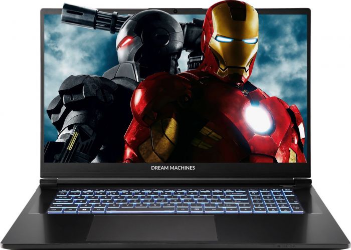 Ноутбук Dream Machines RG5060-17 17.3QHD IPS, Intel i9-14900HX, 32GB, F1TB, NVD5060-8, DOS, чорний