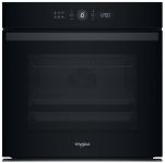Духова шафа Whirlpool електрична, 73л, A+, дисплей, конвекція, телескопічні напрямні, чорний