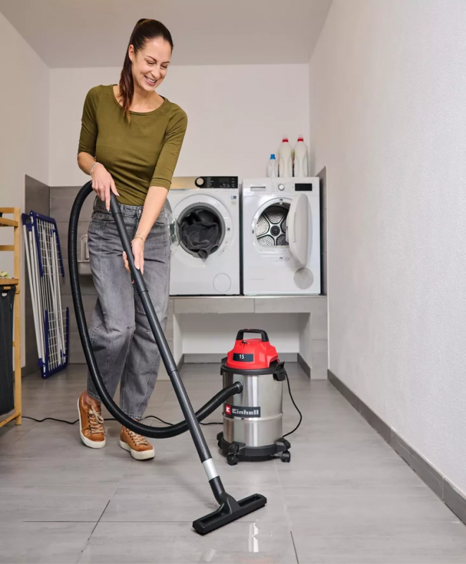 Пилосос професійний Einhell TC-VC 1540 S 900Вт 180мБар 15л 3.0кг