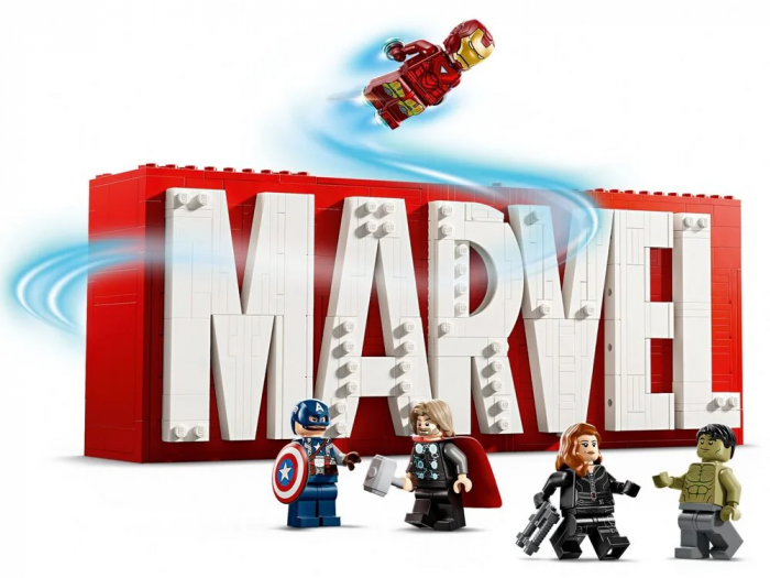 Конструктор LEGO Super Heroes Логотип і мініфігурки MARVEL