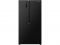 Холодильник SBS Gorenje, 179х62х92см, 2 двері, 345(186)л, А+, NF+, Інв., Зона св-ті, Зовн. Диспл, чорний