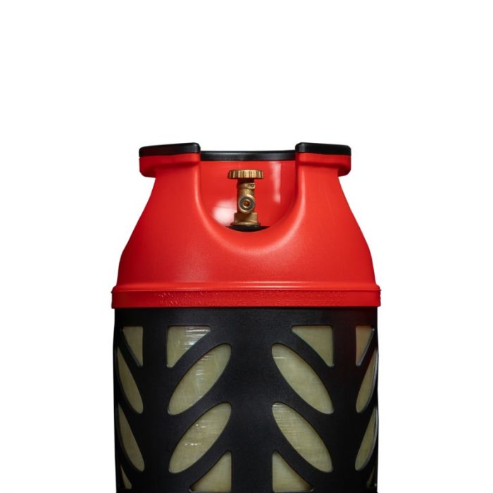 Балон газовий композитний Gutgas Ragasco CRS-18.2, 18.2л, пропан/бутан 7.5кг/8.5кг, 30бар, вентиль Shell (український стандарт), 4.4кг