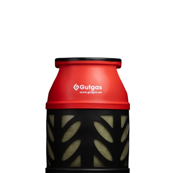 Балон газовий композитний Gutgas Ragasco CRS-18.2, 18.2л, пропан/бутан 7.5кг/8.5кг, 30бар, вентиль Shell (український стандарт), 4.4кг