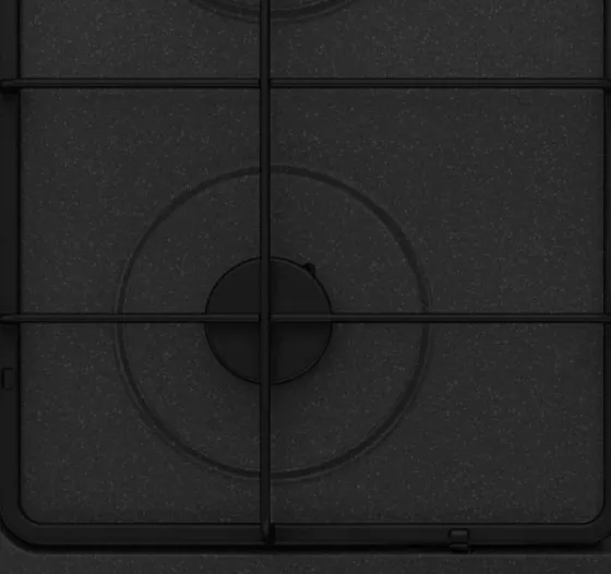 Варильна поверхня Franke газова, 60см, емальовані реш, чорний