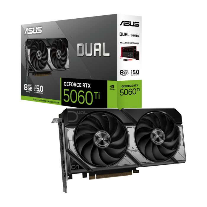 Відеокарта ASUS GeForce RTX 5060 Ti 8GB GDDR7 DUAL-RTX5060TI-8G