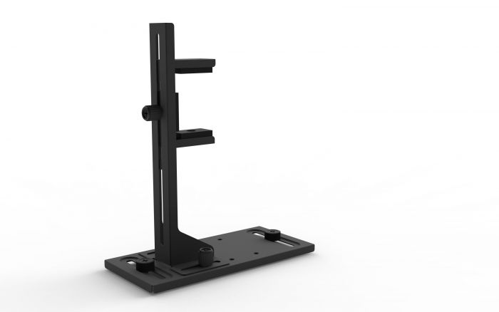 Тримач VGA Zalman VS2, горизонтальне-вертикальне положення VGA, чорний