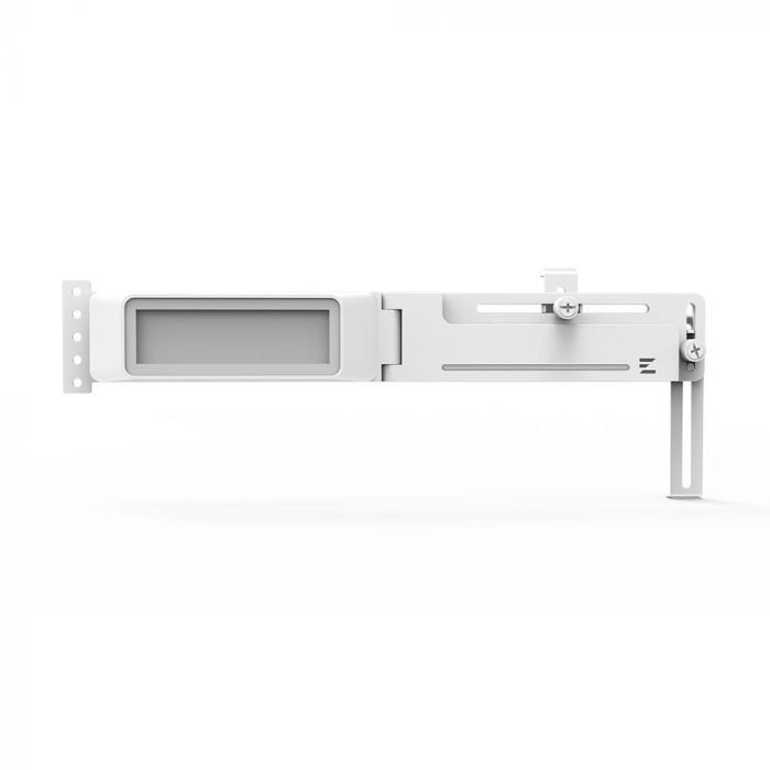 Тримач VGA з дисплеєм Zalman ZM-VS3 DS,  5V 3Pin ARGB, USB 9Pin ARGB, білий
