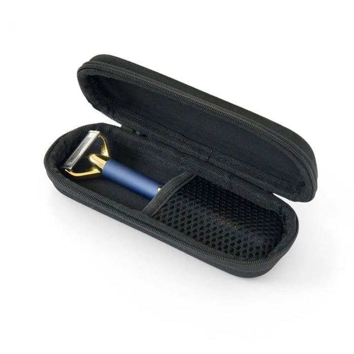 Тример Babyliss X- Blade Super-X Metal, для вусів та бороди, акум., насадок-4, кейс, підставка, сталь, синій