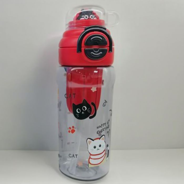 Пляшка для води ARDESTO Tale 650мл, пластик, червоний