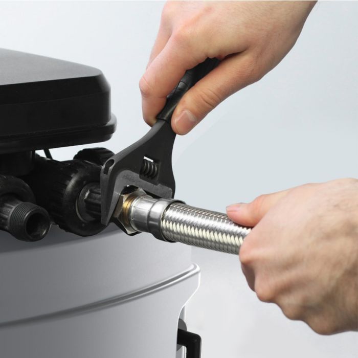 Фільтр знезалізнення та пом'якшення води Ecosoft Anthracite Gold 250, фільтр. матеріал 37л Ecomix C