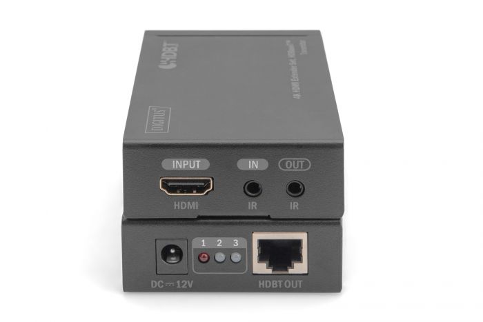 Набір подовжувачів DIGITUS HDMI, HDBaseT, UHD 4K*2K@30Гц, (Cat 5E, 6, 7), 70м