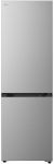 Холодильник LG з нижн. мороз., 186x60х68, холод.відд.-220л, мороз.відд.-113л, 2дв., E, NF, інв., диспл внутр., зона св-ті, сріблястий