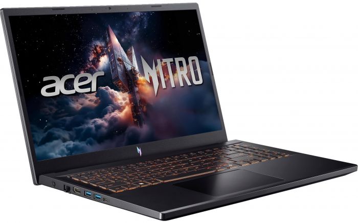 Ноутбук Acer Nitro V 15 ANV15-52 15.6" FHD IPS, Intel 7-240H, 16GB, F1TB, NVD5050-8, Lin, чорний