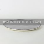 Тарілка Ardesto Daiano, 22см, порцеляна, сірий