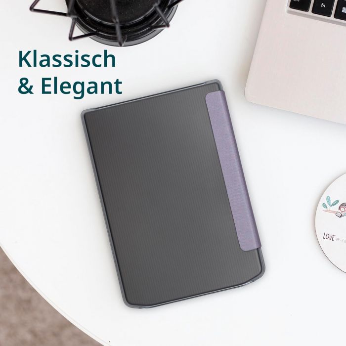 Чохол PocketBook 619_629_634 Shell-TR series, світлий пурпуровий