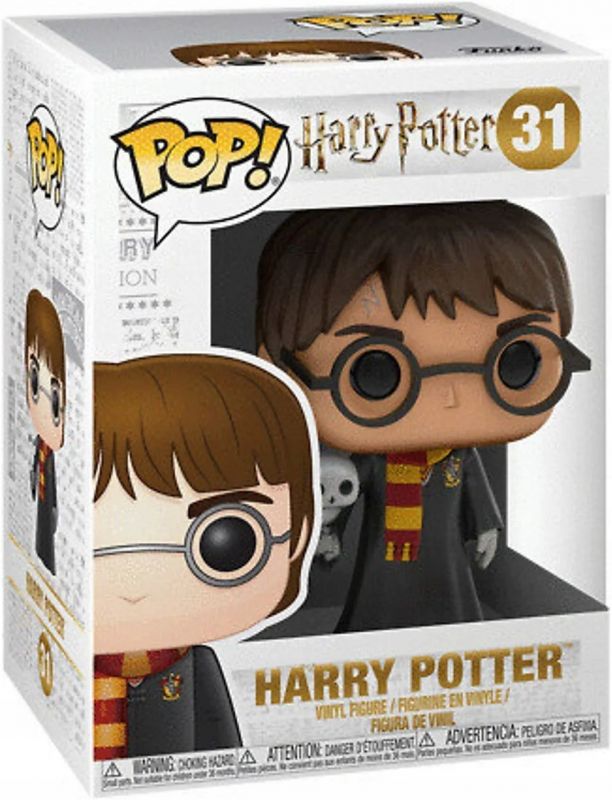 Фігурка Funko POP Movies: Harry Potter - Harry w/Hedwig (Exc)