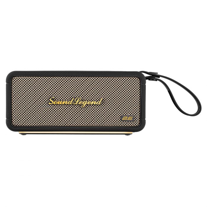 Портативна акустична система 2E SoundLegend 80Вт, BT 5.3, TWS, FLAC, MP3, WAV, EQ, PowerBank, IPX6, RGB, Чорний
