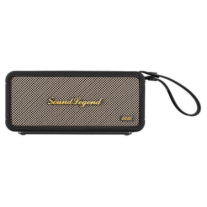 Портативна акустична система 2E SoundLegend 80Вт, BT 5.3, TWS, FLAC, MP3, WAV, EQ, PowerBank, IPX6, RGB, Чорний