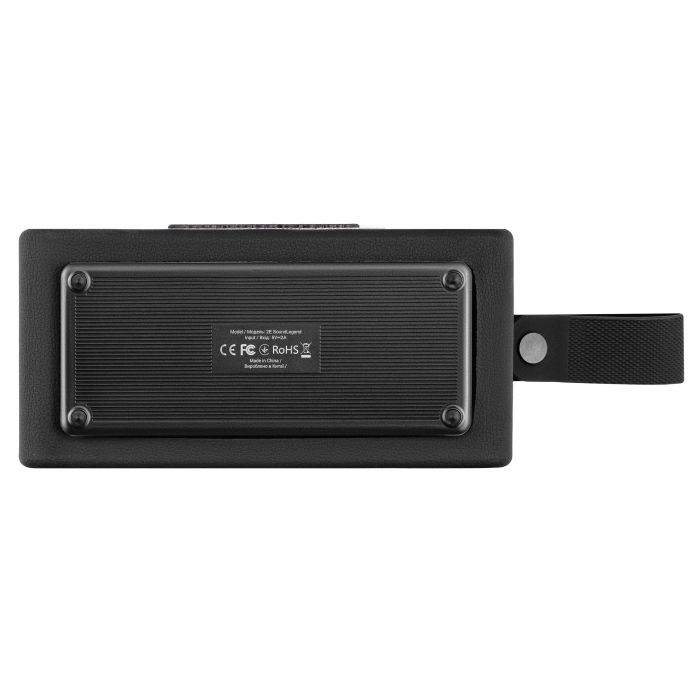 Портативна акустична система 2E SoundLegend 80Вт, BT 5.3, TWS, FLAC, MP3, WAV, EQ, PowerBank, IPX6, RGB, Чорний