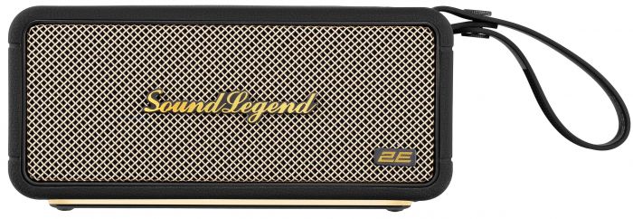 Портативна акустична система 2E SoundLegend 80Вт, BT 5.3, TWS, FLAC, MP3, WAV, EQ, PowerBank, IPX6, RGB, Чорний