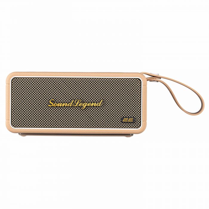 Портативна акустична система 2E SoundLegend 80Вт, BT 5.3, TWS, FLAC, MP3, WAV, EQ, PowerBank, IPX6, RGB, Коричневий