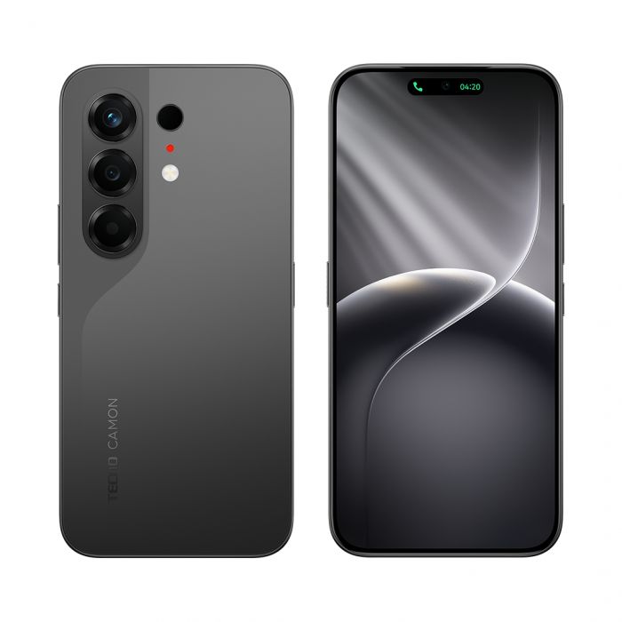 Смартфон TECNO Camon 50 (CN5) 6.78" 12/256ГБ, 2SIM, 6500мА•год, Moonshadow Black