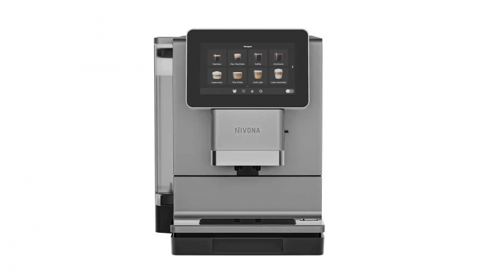 Кавомашина Nivona NIVO, 2.2л, зерно + мелена, автоматичний капучинатор, авторецептів - 16, сірий