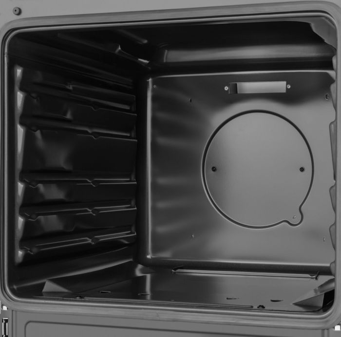 Плита Hansa газова, 70л, 50x60см, газ-контроль, електричне запалювання в ручках, білий