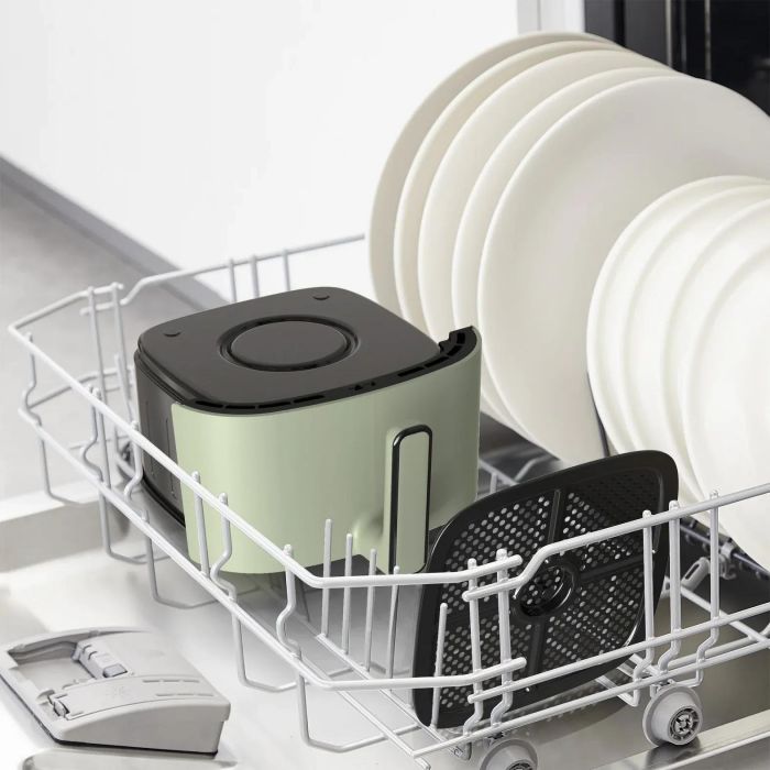 Мультипіч Tefal Easy Fry Max, 1500Вт, чаша-5л, сенсорне керув., 10 програм, пластик, світло-зелений