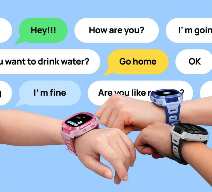 Дитячий годинник-телефон Mibro P6, 1.4", 240x280, GPS, 2MP, 900мА·год, 2АТM, синій