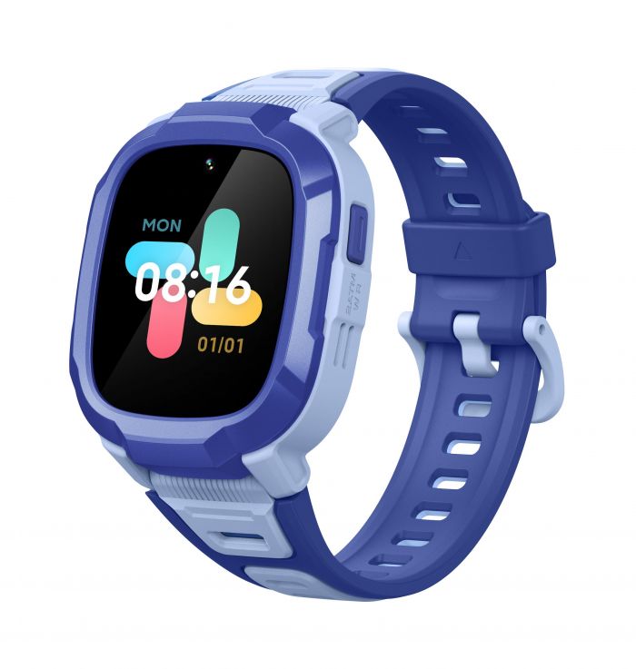 Дитячий годинник-телефон Mibro P6, 1.4", 240x280, GPS, 2MP, 900мА·год, 2АТM, синій