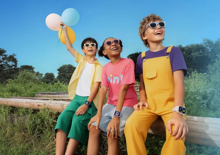 Дитячий годинник-телефон Mibro S1, 1.68", 360x390, GPS, 8MP+5MP, 900мА·год, 2АТM, пісочно-золотий