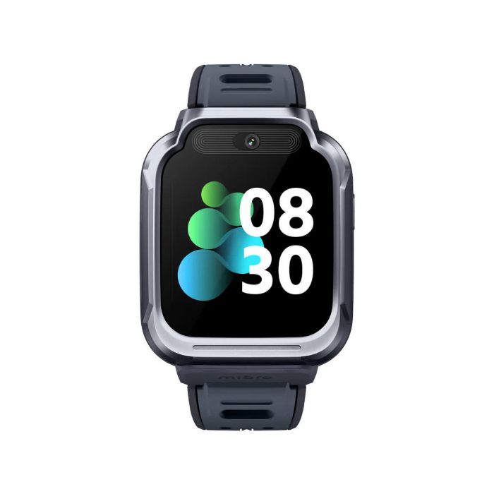 Дитячий годинник-телефон Mibro S1, 1.68", 360x390, GPS, 8MP+5MP, 900мА·год, 2АТM, сутінковий чорний