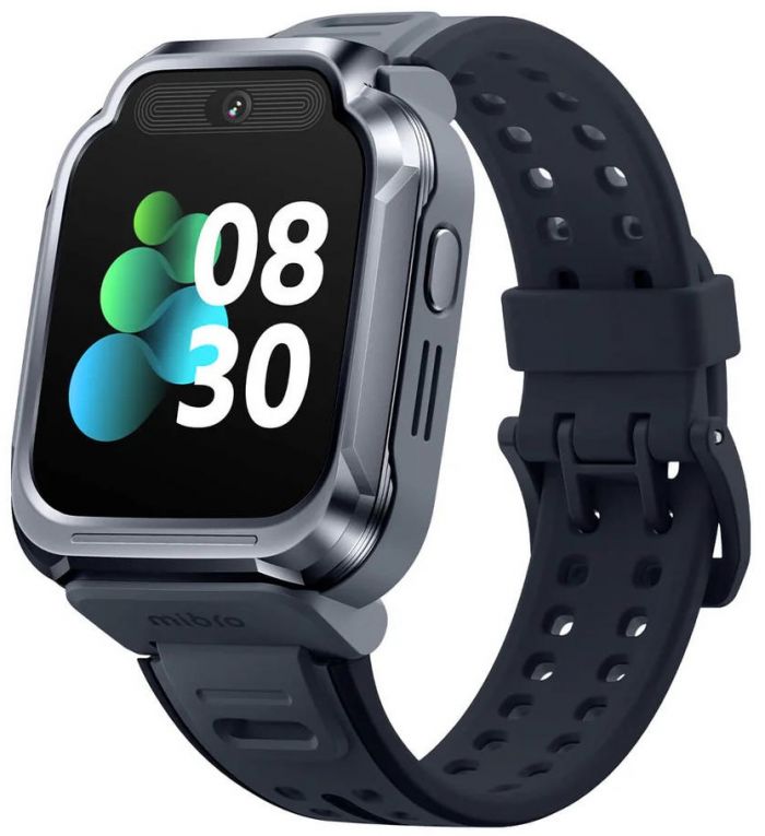 Дитячий годинник-телефон Mibro S1, 1.68", 360x390, GPS, 8MP+5MP, 900мА·год, 2АТM, сутінковий чорний