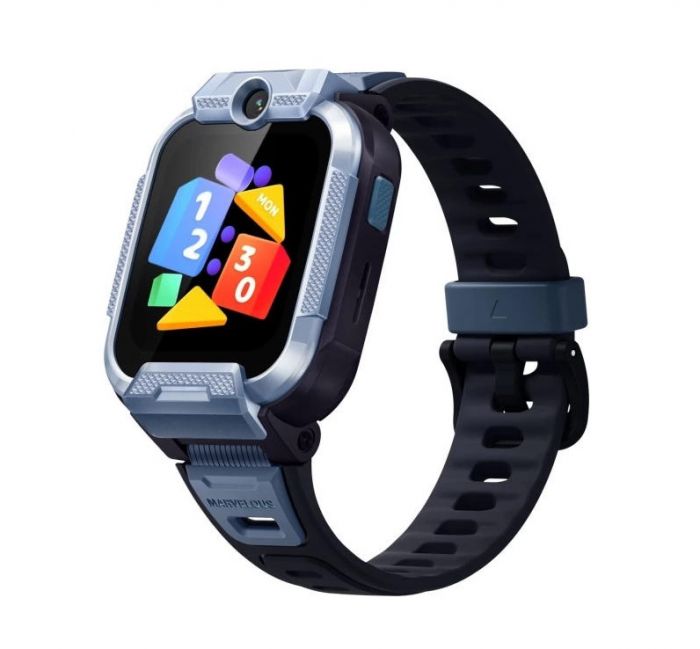 Дитячий годинник-телефон Mibro Z5, 1.69", 240x280, GPS, 2MP dual, 900мА·год, 2АТM, синій