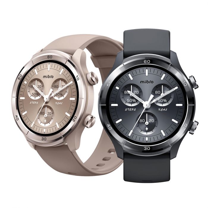 Смарт-годинник Mibro A3 45мм, 1.39", 360x360, BT 5.3, GPS, 2 ATM, мокко